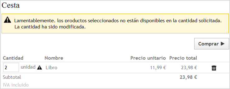 Cesta de la compra