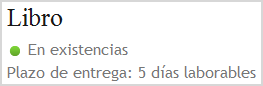 Plazo de entrega